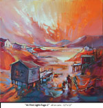 At First Light-Fogo-1, Oil on Canvas